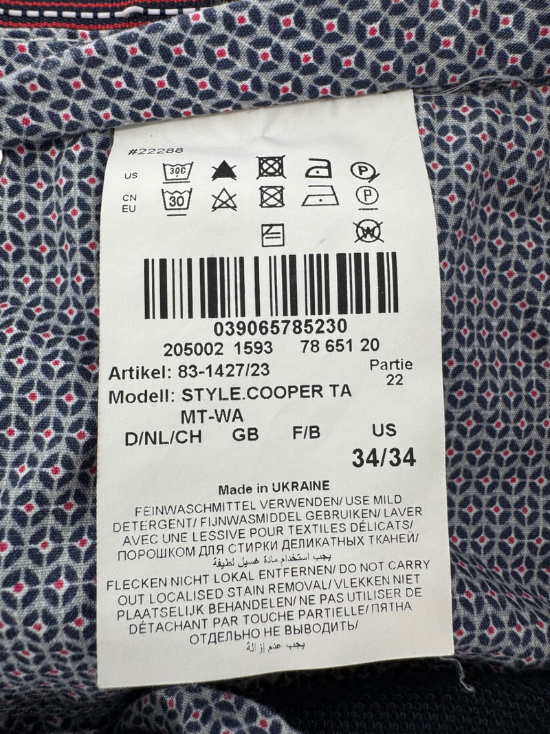 Brax Regular Cooper Fancy Pants Size 34