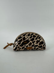 Consuela Leopard Print Cosmetic Bag