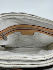MZ Wallace White Quilted Crossbody