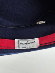 Michael Howard Navy Wool Vintage Hat