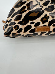 Consuela Leopard Print Cosmetic Bag
