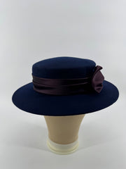 Michael Howard Navy Wool Vintage Hat