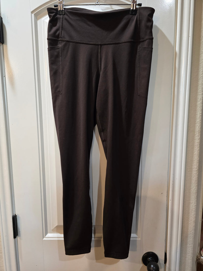 GapFit Briwn Pocket Leggings Size Medium
