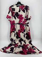 Adelyn Rae Pink/Purple Floral Dress Size XL