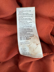 Anthropologie Rust Boho Maxi Dress Size SM