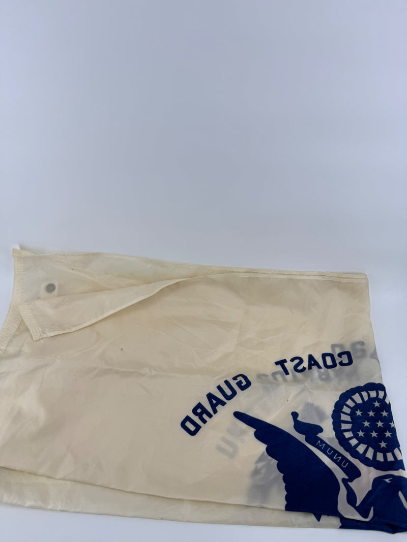 U.S. Coast Guard White Banner Flag
