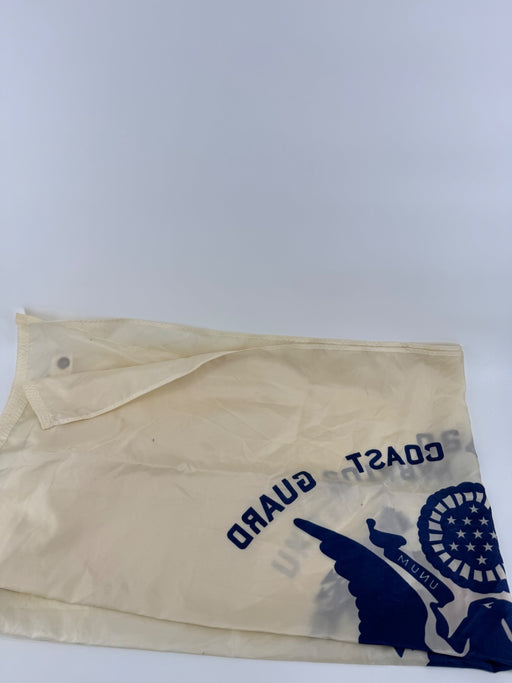 U.S. Coast Guard White Banner Flag
