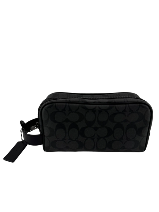 Coach Black Monogram Accessory Bag
