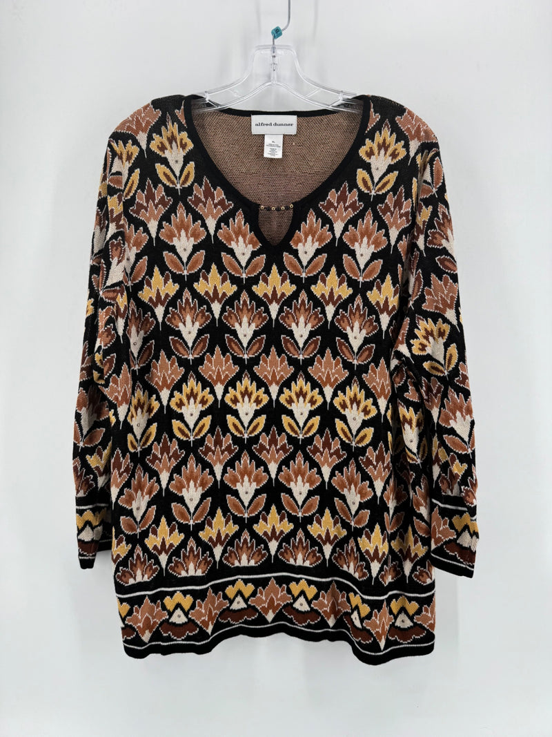 Alfred Dunner Knit Top Size XL