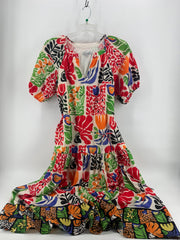 Julia Jordan Multicolor Maxi Dress Size LG