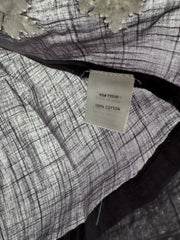 Ivy Jane Gray Embroidered Top Size M