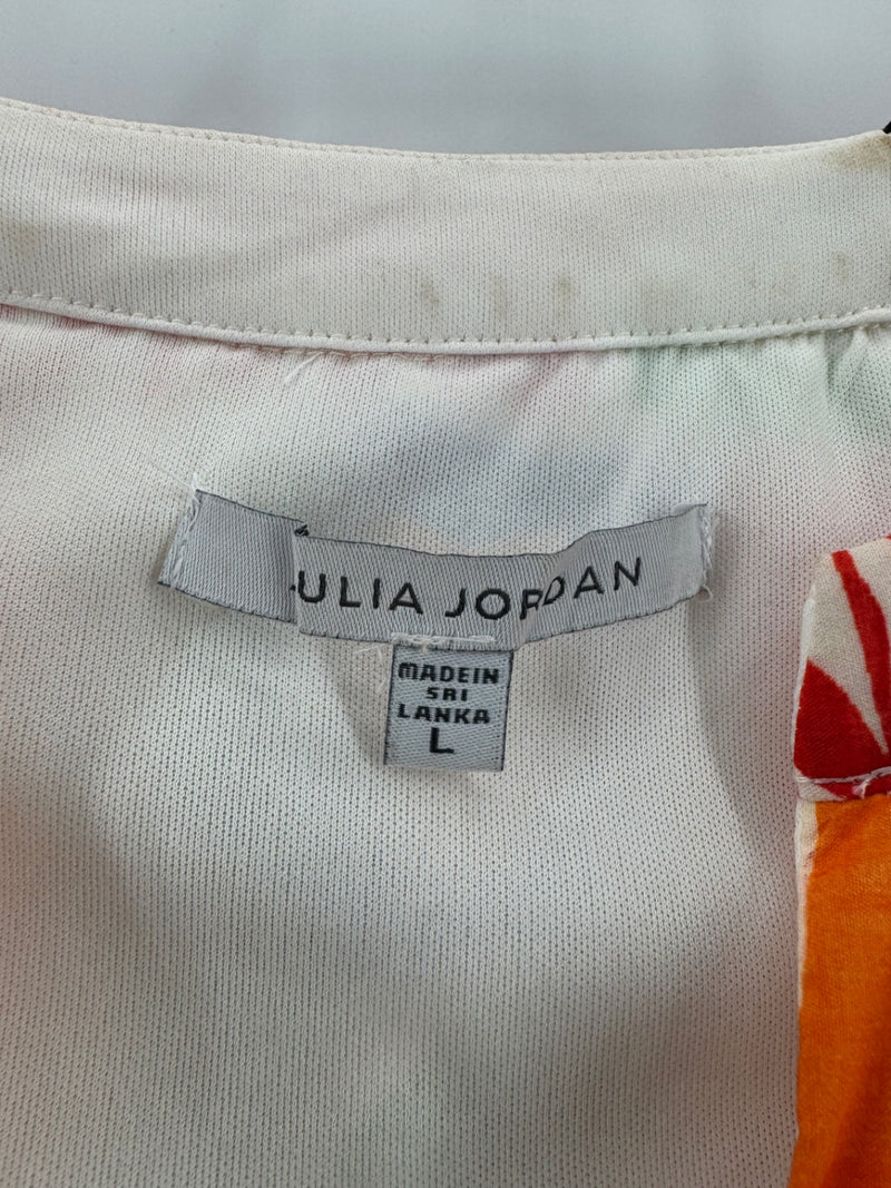 Julia Jordan Multicolor Maxi Dress Size LG
