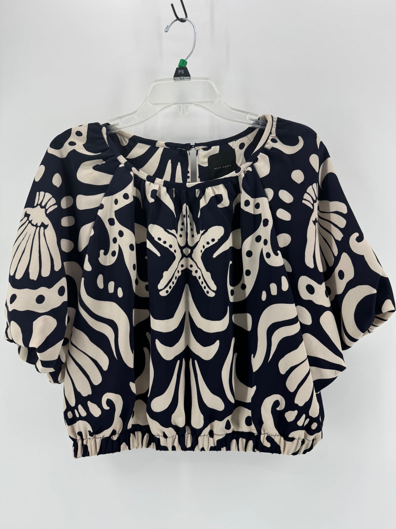 Alex Marie Multicolor Blouse Size LG