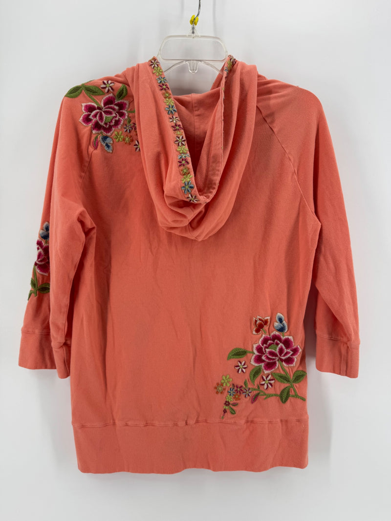 JW Los Angeles Pink Embroidered Jacket Size M