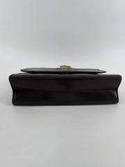 Chanel Brown Quilted Chain Shoulder Bag