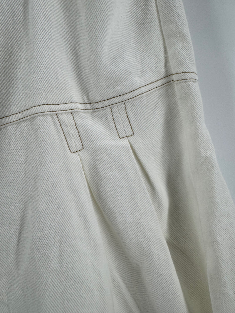 Freemarket White Wide Leg Pants Size LG
