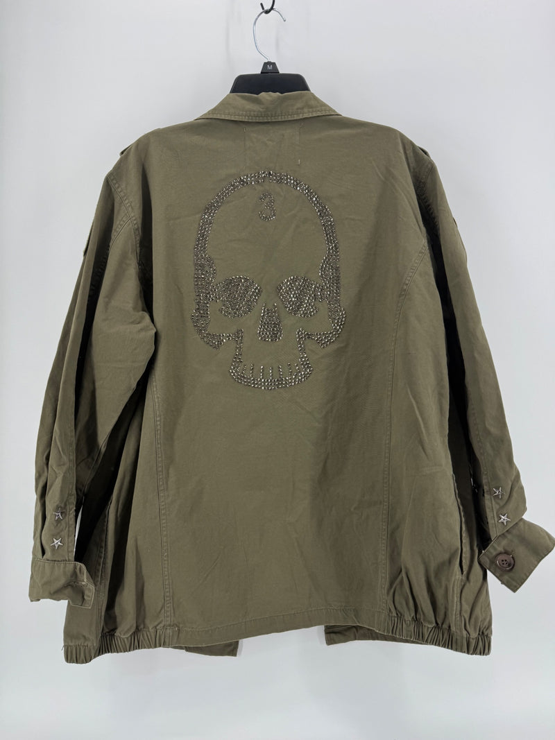 YEOU-YA & B.JI Olive Military Jacket 