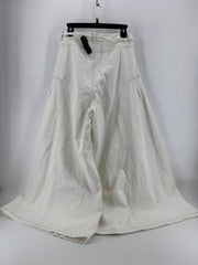 Freemarket White Wide Leg Pants Size LG