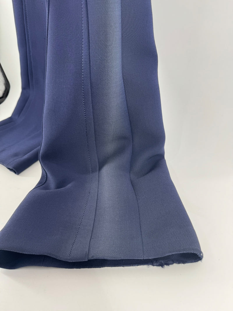 Derek Lam Navy Wide Leg Pants Size 0