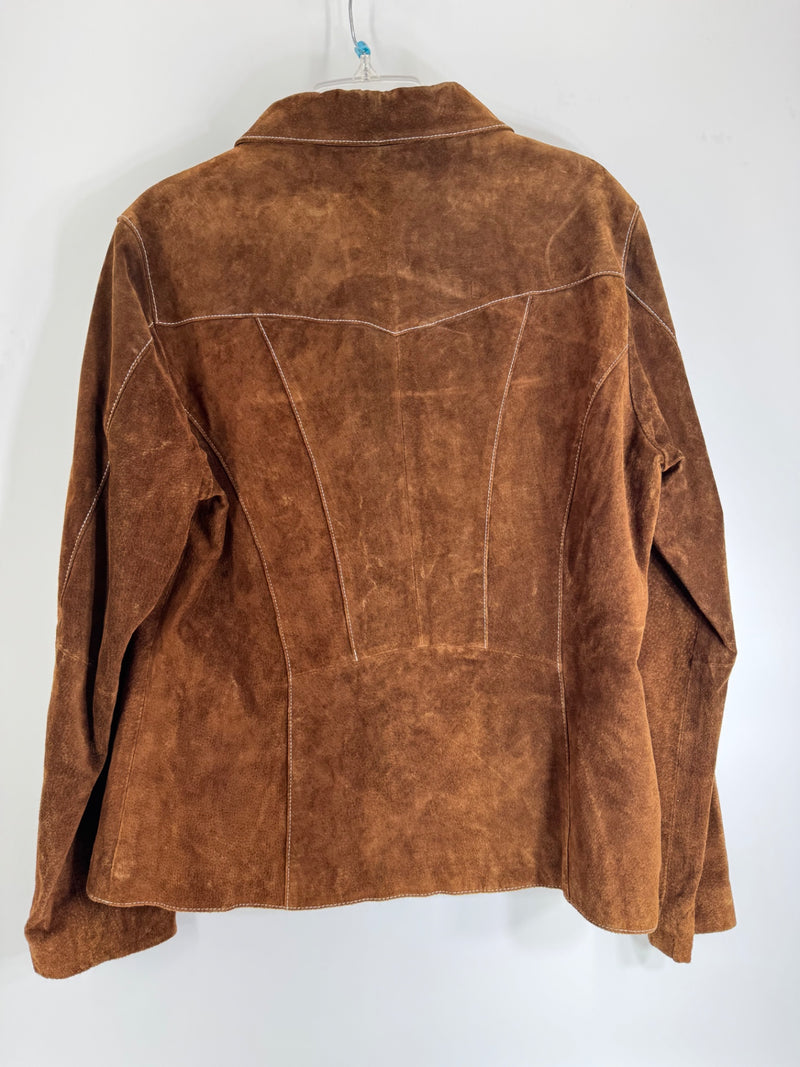 Wilsons Leather Maxima Suede Jacket Size XL