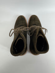 Nisolo Olive Suede Boots Size 9