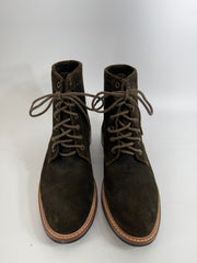Nisolo Olive Suede Boots Size 9
