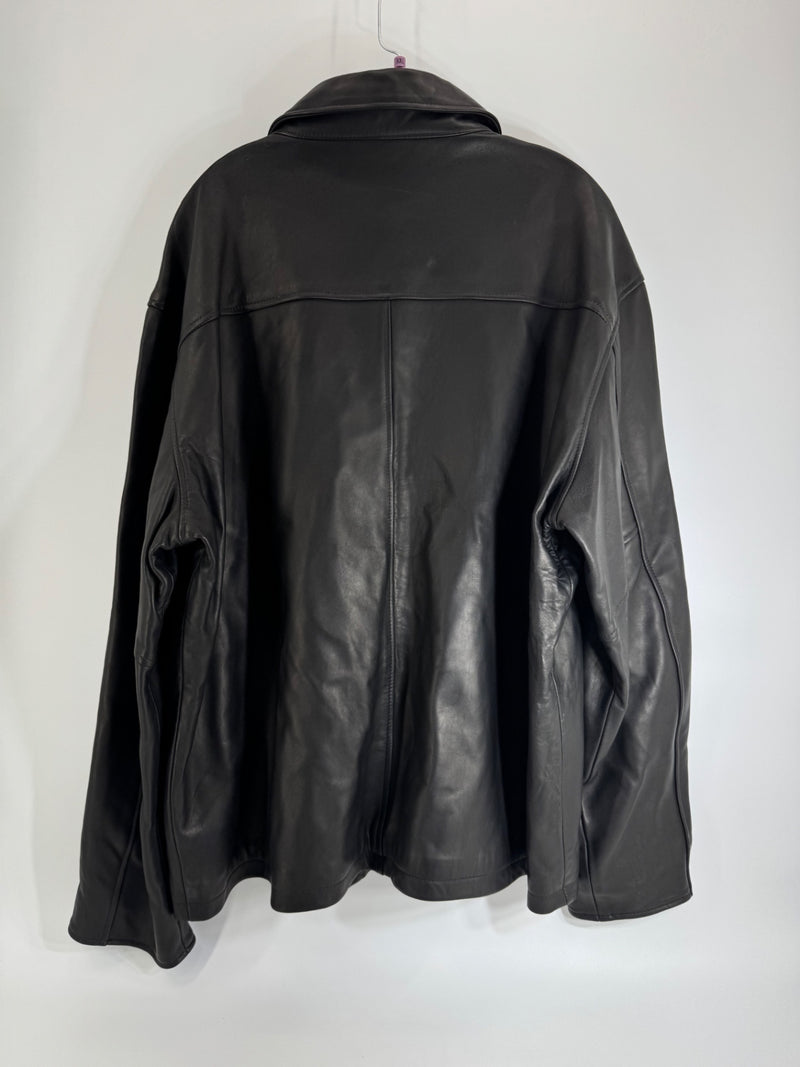 Golden Bear San Francisco Leather Jacket Size 2XL
