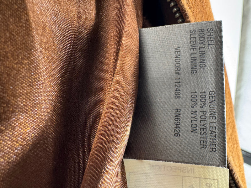 Wilsons Leather Maxima Suede Jacket Size XL