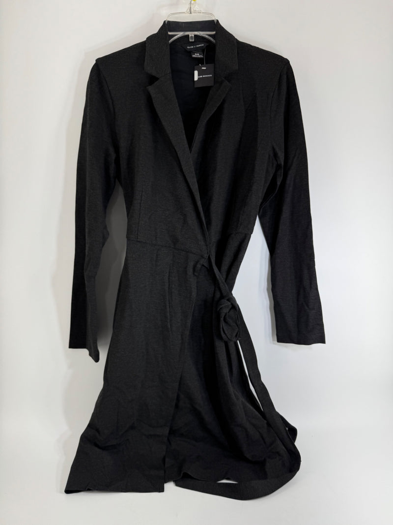 Club Monaco Black Wrap Cardigan
