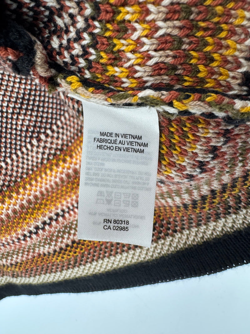 Lucky Brand Geometric Knit Cardigan