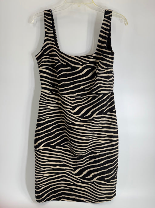 H&M Zebra Print Dress Size M
