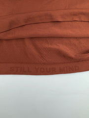 Lululemon Rust Athletic Long Sleeve