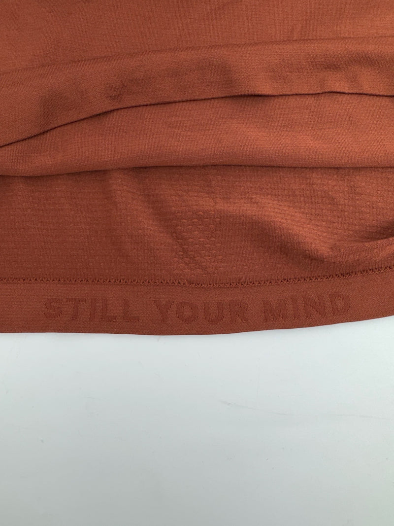 Lululemon Rust Athletic Long Sleeve