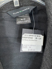 Club Monaco Black Wrap Cardigan