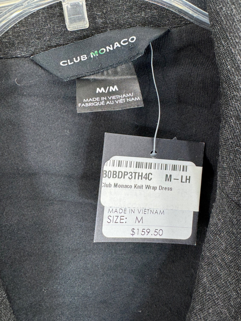 Club Monaco Black Wrap Cardigan