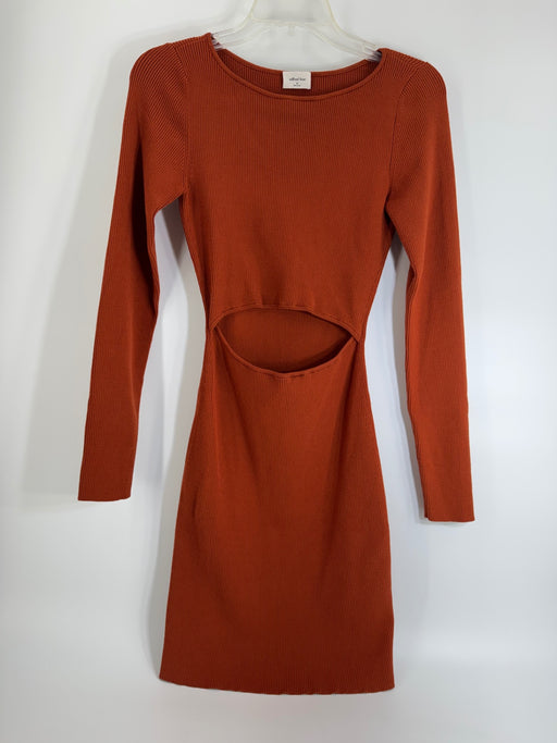 Wilfred Free Rust Knit Dress Size M