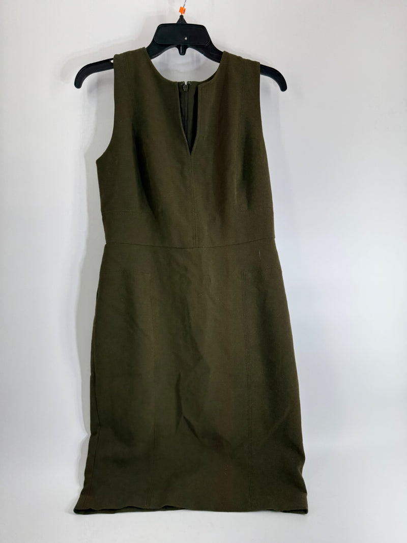 Ann Taylor Green Sleeveless Dress Size SM