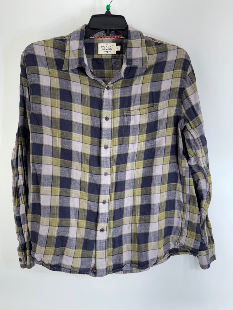 The Normal Brand Button Up Top Size Lg
