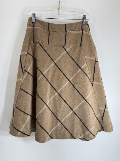 Unbranded Wool Plaid Midi Skirt Size M