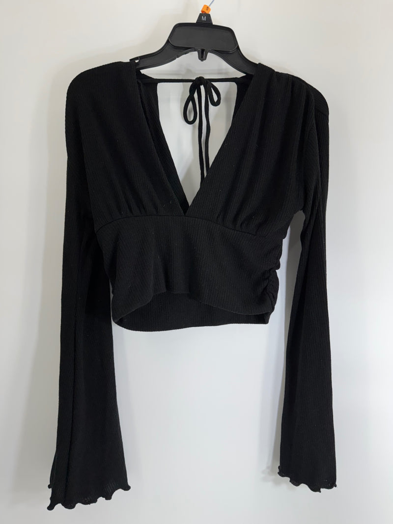 Earthbound Black Bolero Top Size SM