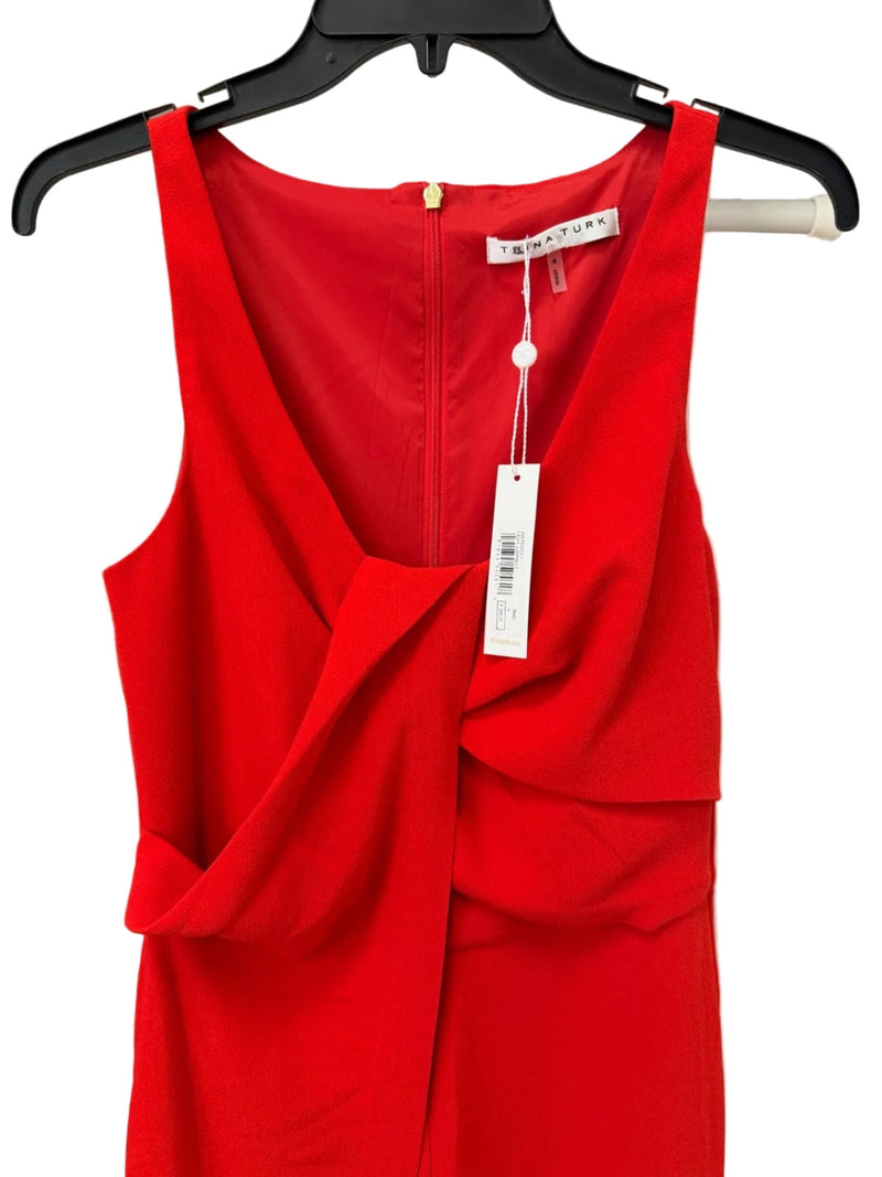 Trina Turk Hedy Jumpsuit Red Size 4 NWT