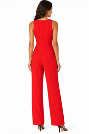 Trina Turk Hedy Jumpsuit Red Size 4 NWT