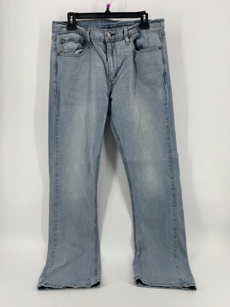 Levis Straight Leg Denim Jeans Size 34