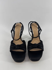 Jewel Badgley Mischka Black Platform Heels Size 9.5
