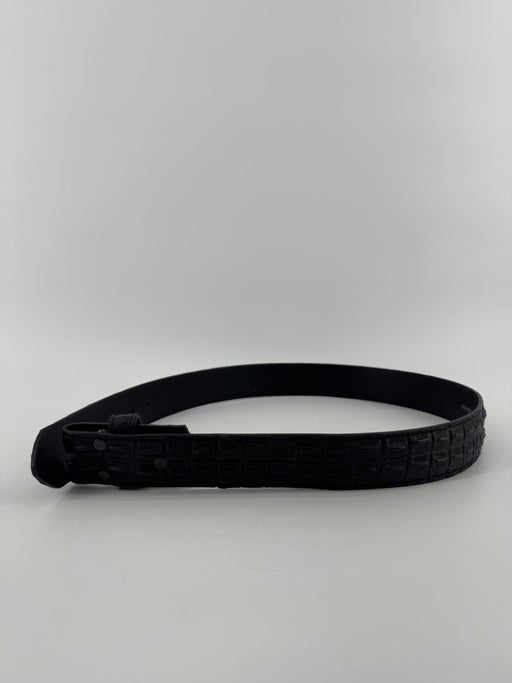 Unbranded Black Bovine Leather Belt Size 32