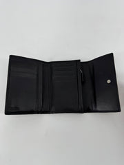 Coach Black/Gray Monogram Wallet