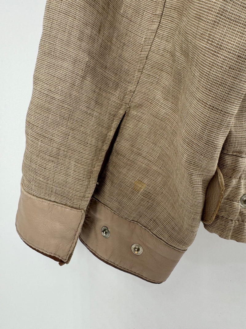 Milano Torras Linen Jacket Size LG