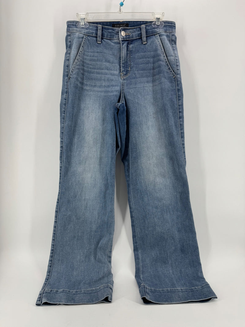 Judy Blue Wide Leg Jeans Size 28