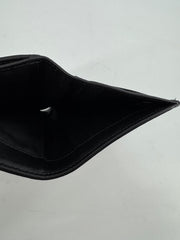 Coach Black/Gray Monogram Wallet