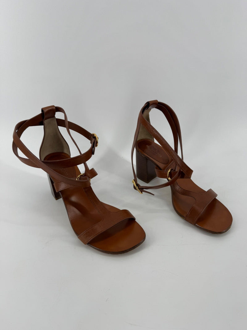 Michael Kors Collection Brown Heels Size 38.5